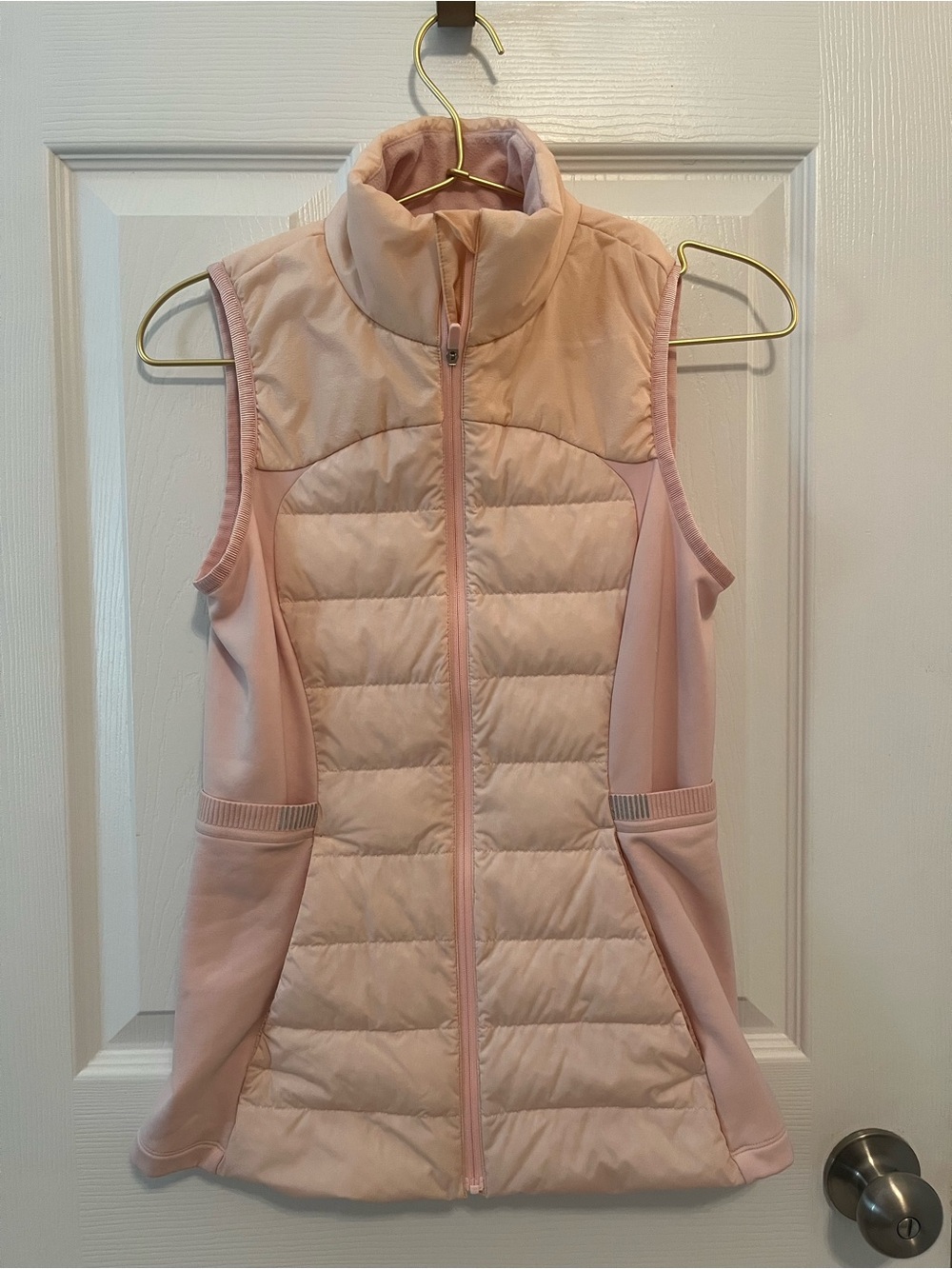 Lululemon Pink Down Puffer Vest Size 4 - Picture 5 of 9